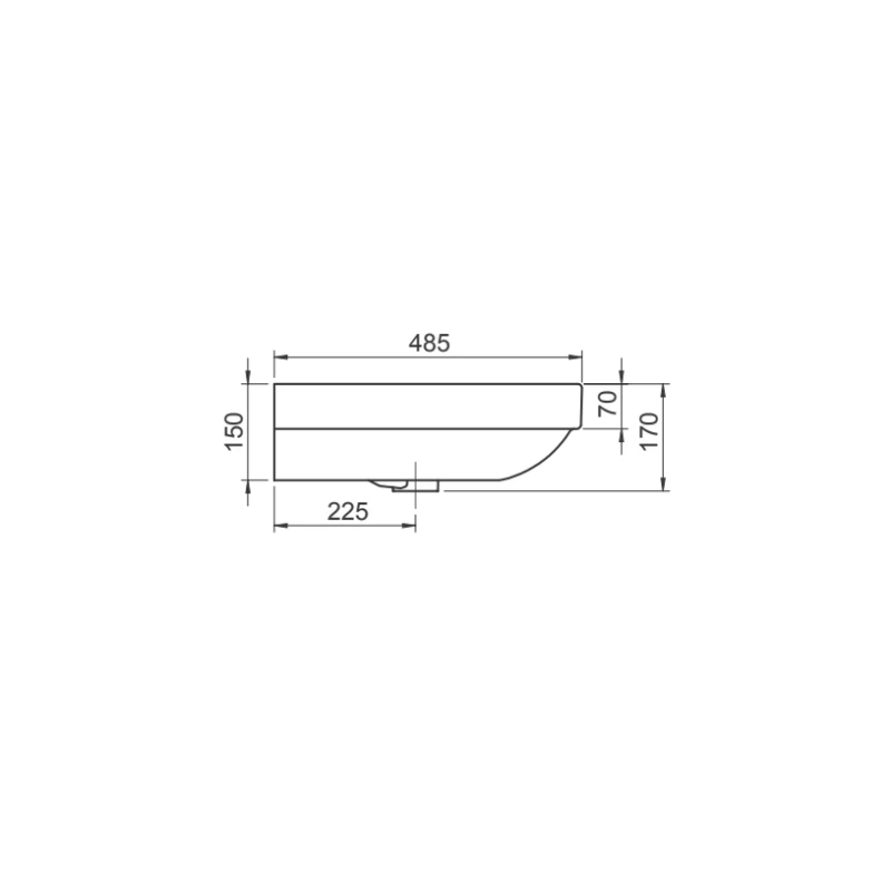 Umivaonik Noura 60