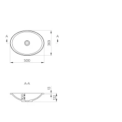 Umivaonik Pat 50