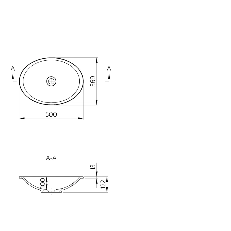 Umivaonik Pat 50