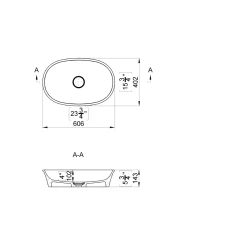 Umivaonik WB0057-60