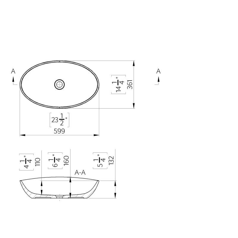 Umivaonik WB0040-60