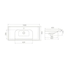 Umivaonik Frame 100