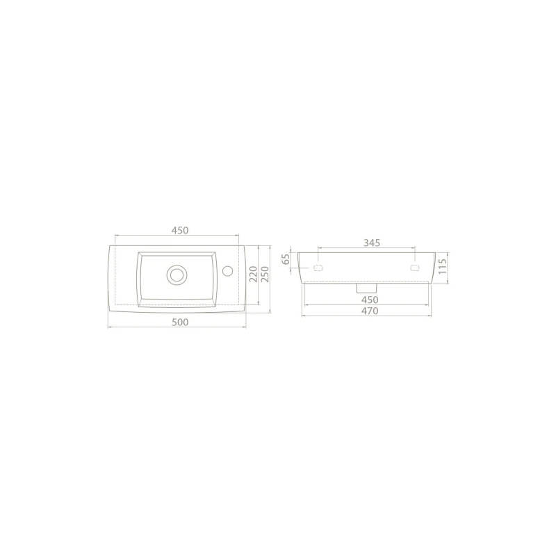 Umivaonik City 50 R