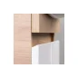 Kupaonski ormarić s umivaonikom Oslo Wood 60 podni