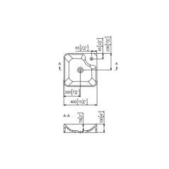 Umivaonik WB0101-40