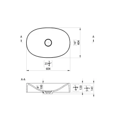 Umivaonik WB0529-60