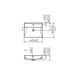 Umivaonik WB0515-50