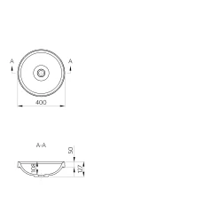 Umivaonik Ela 40