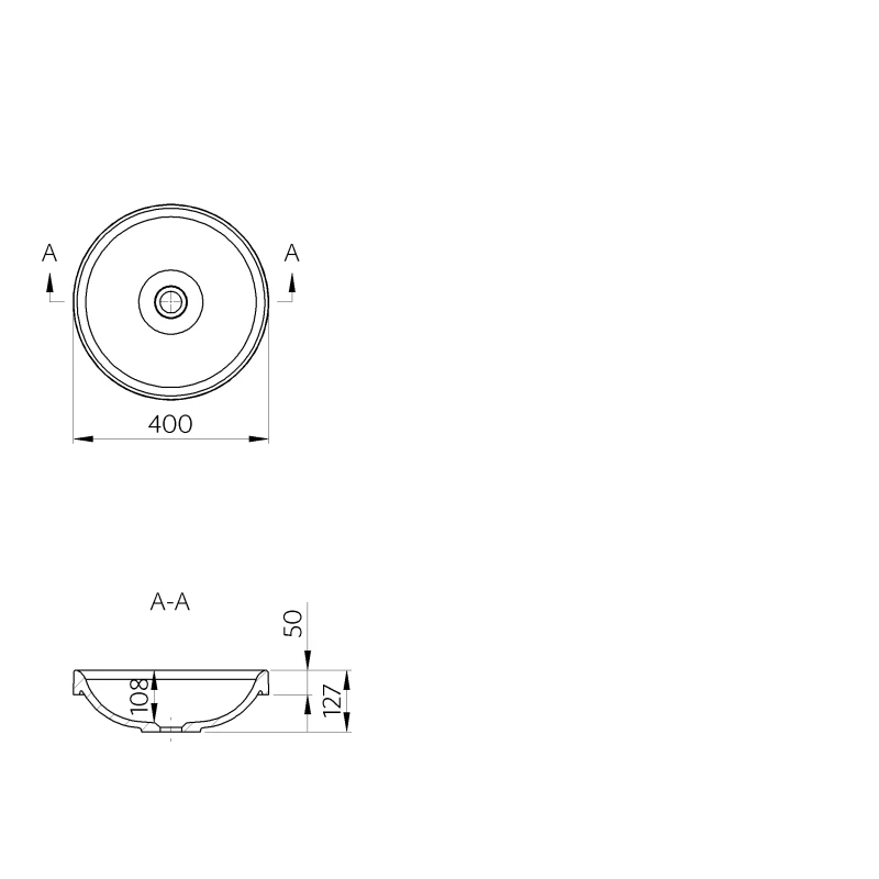 Umivaonik Ela 40