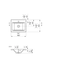 Umivaonik Cinta 48