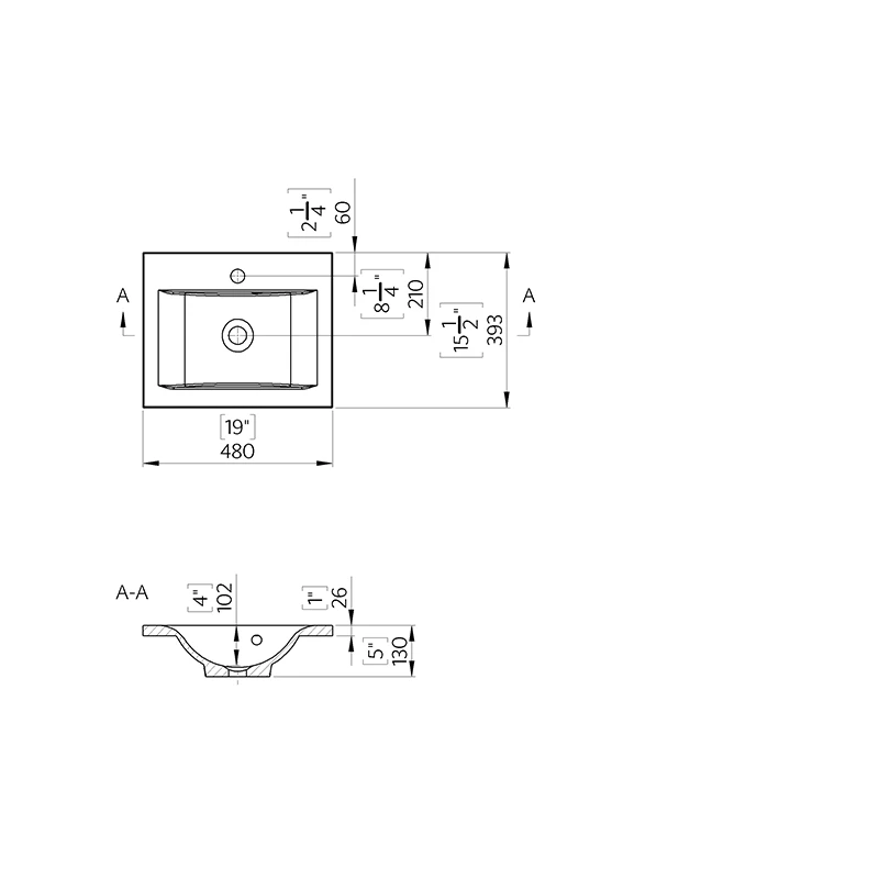 Umivaonik Cinta 48