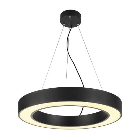 MEDO RING, visilica, LED, crni, Ø 60 cm, uklj. LED driver