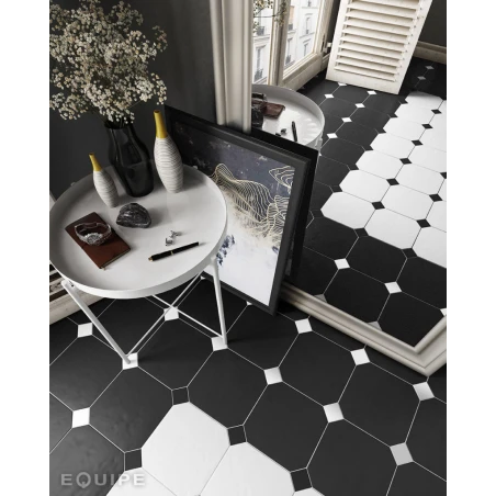 Keramičke pločice Octagon Negro Mat