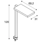 WORKLIGHT, stolna lampa. 79W 4000K 80°