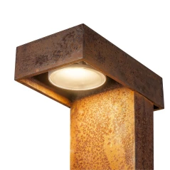 RUSTY® PATHLIGHT 40, LED vanjska stupna svjetiljka, u boji hrđe, 3000K