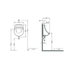 Pisoar LT 1050