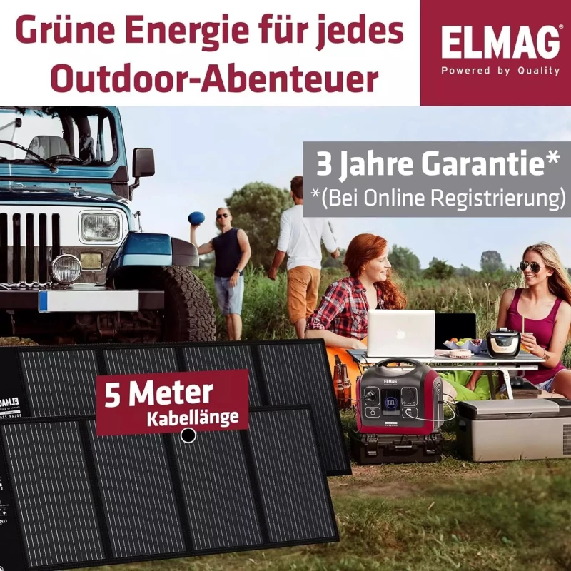 Elmag Sklopivi solarni panel SOLAR 220 DUO - monokristalni