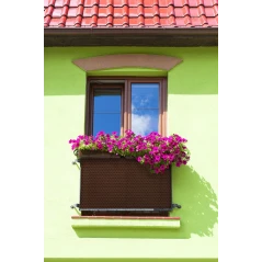 Zaštita od pogleda za balkon i ogradu - 3x0.9m metalne očice