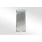 Žardinjera od poliratana 130x40x45cm - aluminijski okvir