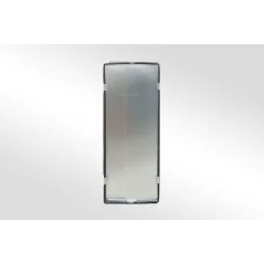 Žardinjera od poliratana 70x38x40cm - aluminijski okvir