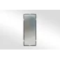 Žardinjera od poliratana 70x38x40cm - aluminijski okvir
