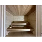 Eco moderna sauna 2.4x2.4m borovina