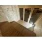 Eco moderna sauna 2.4x2.4m borovina