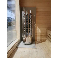 Moderna sauna 2.3x2.3m borovina