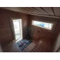 Moderna sauna 2.3x2.3m borovina