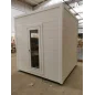 Moderna sauna 2.3x2.3m borovina