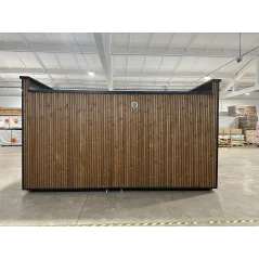 Lux moderna sauna 2.3x4.4m termo drvo/borovina