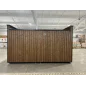 Lux moderna sauna 2.3x4.4m termo drvo/borovina