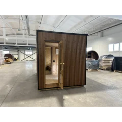 Lux moderna sauna 2.3x4.4m termo drvo/borovina