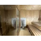 Lux moderna sauna 2.3x4.4m termo drvo/borovina