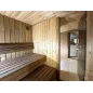 Lux moderna sauna 2.3x4.4m termo drvo/borovina