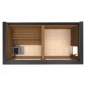 Lux moderna sauna 2.3x4.4m termo drvo/borovina