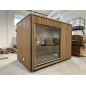 Lux moderna sauna 2.3x3.4m termo drvo/borovina