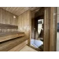 Lux moderna sauna 2.3x3.4m termo drvo/borovina