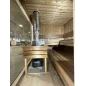 Lux moderna sauna 2.3x3.4m termo drvo/borovina