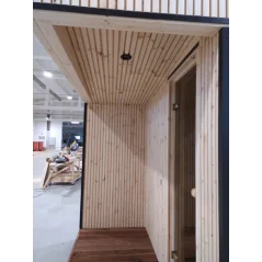 Lux moderna sauna 2.3x3.3m termo drvo/borovina