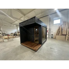 Lux moderna sauna 2.3x3.3m termo drvo/borovina
