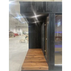 Lux moderna sauna 2.3x3.3m termo drvo/borovina