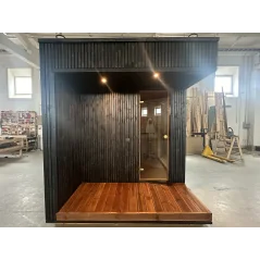 Lux moderna sauna 2.3x3.3m termo drvo/borovina
