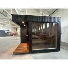 Lux moderna sauna 2.3x3.3m termo drvo/borovina