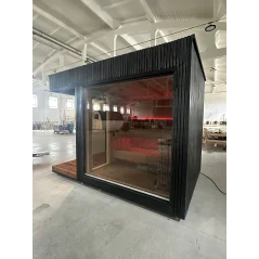 Lux moderna sauna 2.3x3.3m termo drvo/borovina