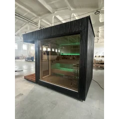 Lux moderna sauna 2.3x3.3m termo drvo/borovina