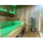 Lux moderna sauna 2.3x3.3m termo drvo/borovina