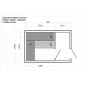 Lux moderna sauna 2.3x3.4m termo drvo/borovina