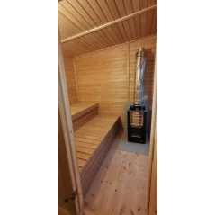 Moderna sauna 2.3x3.4m borovina