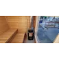 Moderna sauna 2.3x3.4m borovina